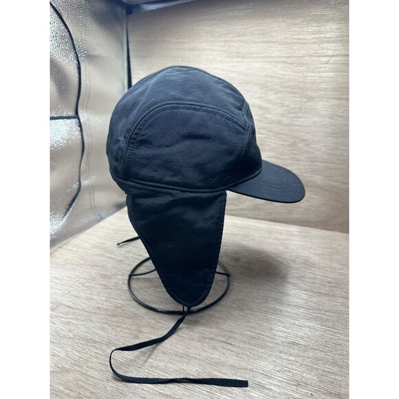 Coal The Tracker Five Panel Ear Flap Cap Lg Black - Picture 4 of 5